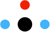 Blue-Red-Black